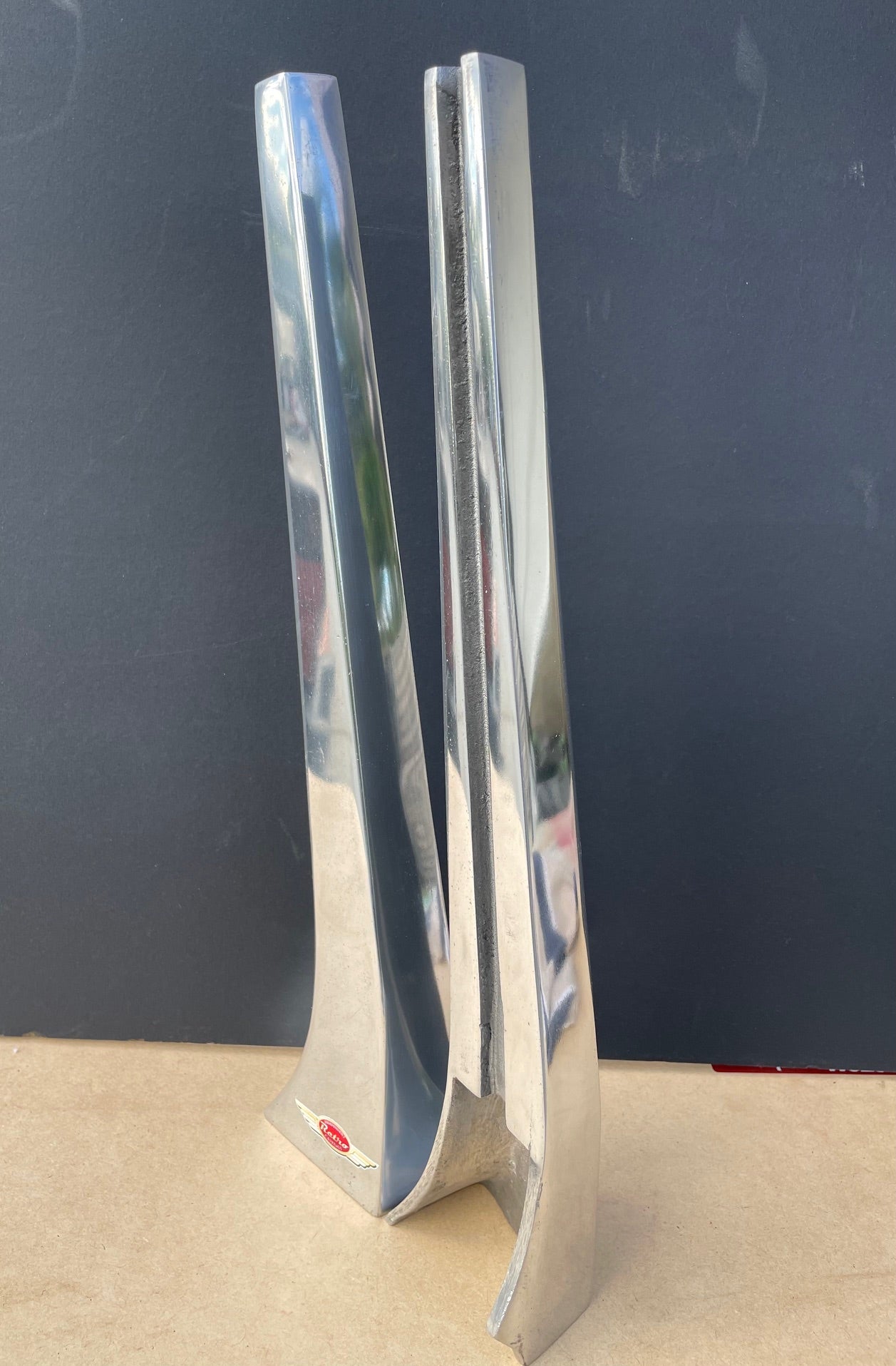 Windscreen Posts A Model Ford Polished