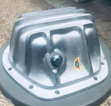 Jag Diff cover DEEP style, Unpolished Aluminium