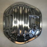 Jag Diff cover DEEP style. Polished Aluminium