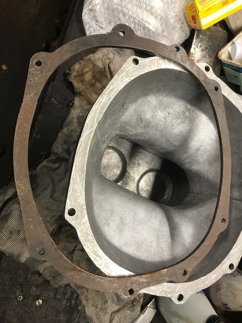 Ford 9 inch Quick change Diff cover. Unpolished Aluminium