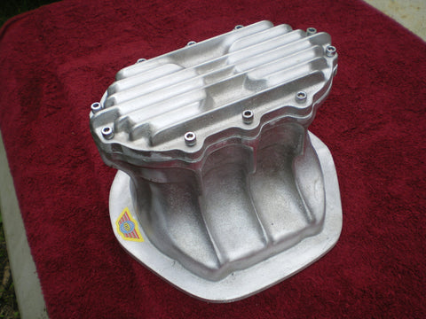 Jaguar Quick change Diff cover for all independent suspension. Unpolished Aluminium
