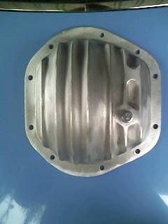 Jaguar Diff cover for all independent rear end suspensions. UnPolished Aluminium