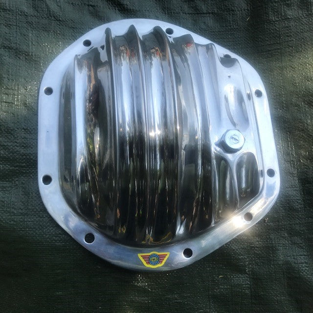 Jaguar Diff cover for all independent rear end suspensions. Polished A