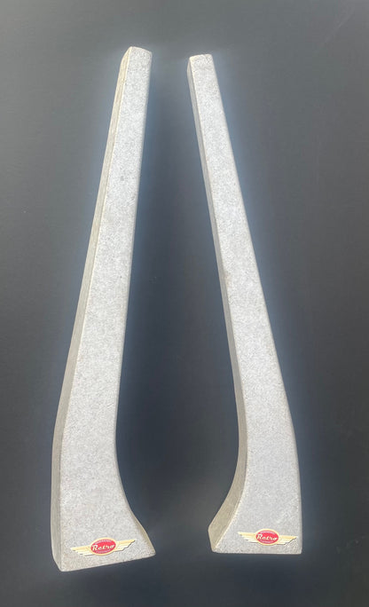 Windscreen posts A model ford  Un polished