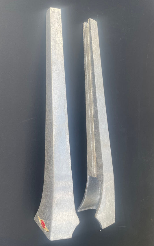 Windscreen posts A model ford  Un polished