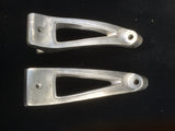 Cut-out Headlight posts Pair for T Bucket, Hi Boys. Unpolished Aluminium