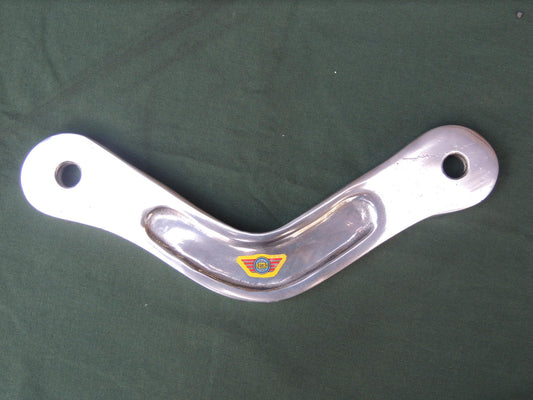 Jaguar dropped tie bar. Polished Aluminium