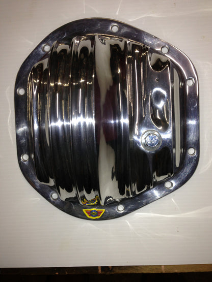 Jaguar Diff cover for all independent rear end suspensions. Polished Aluminium