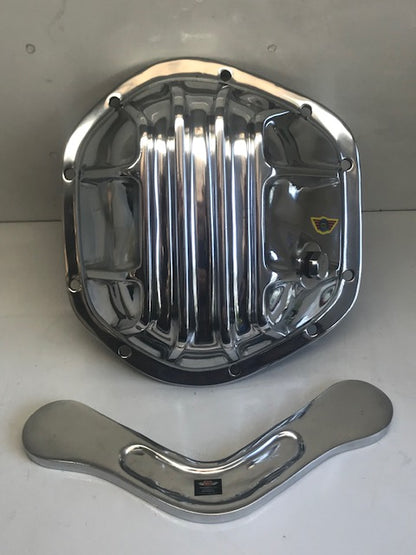 Jag Diff cover DEEP style. Polished Aluminium