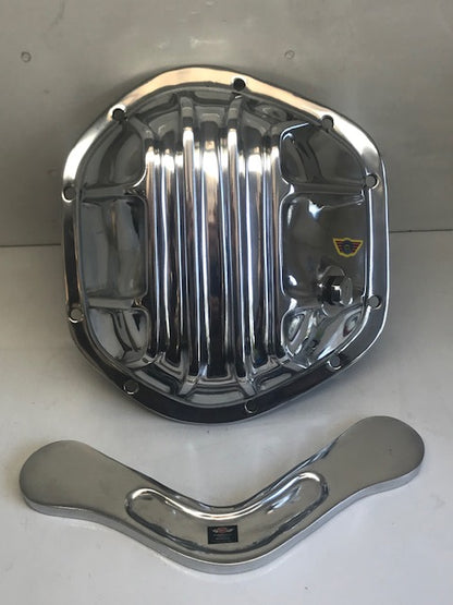Jag Diff cover DEEP style. Polished Aluminium