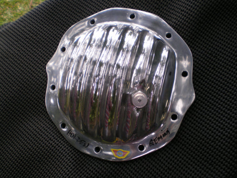 Holden Diff cover for 6 cylinder HQ, HJ, HX, HZ, WB, Gemini. Polished Aluminium